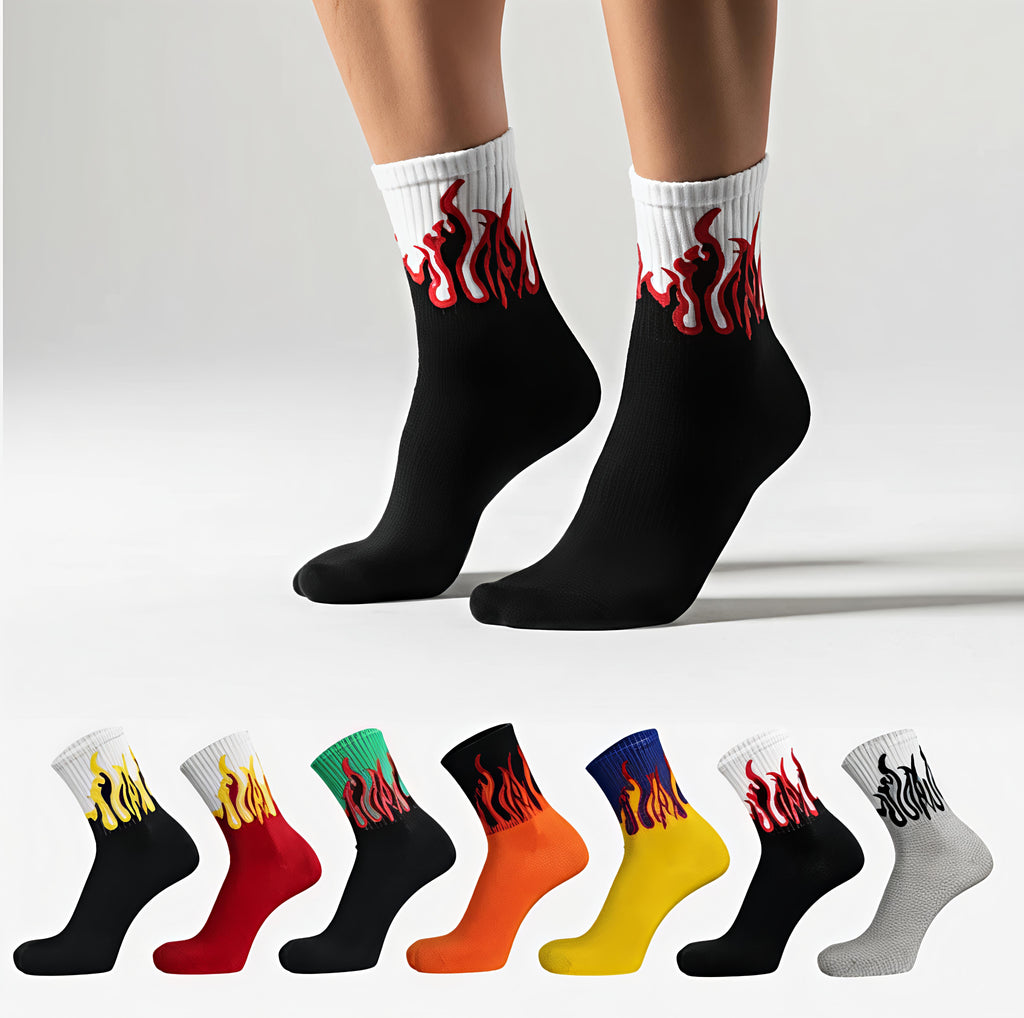 FLAME 1.0 CREW SOCKS (PACK OF 7)